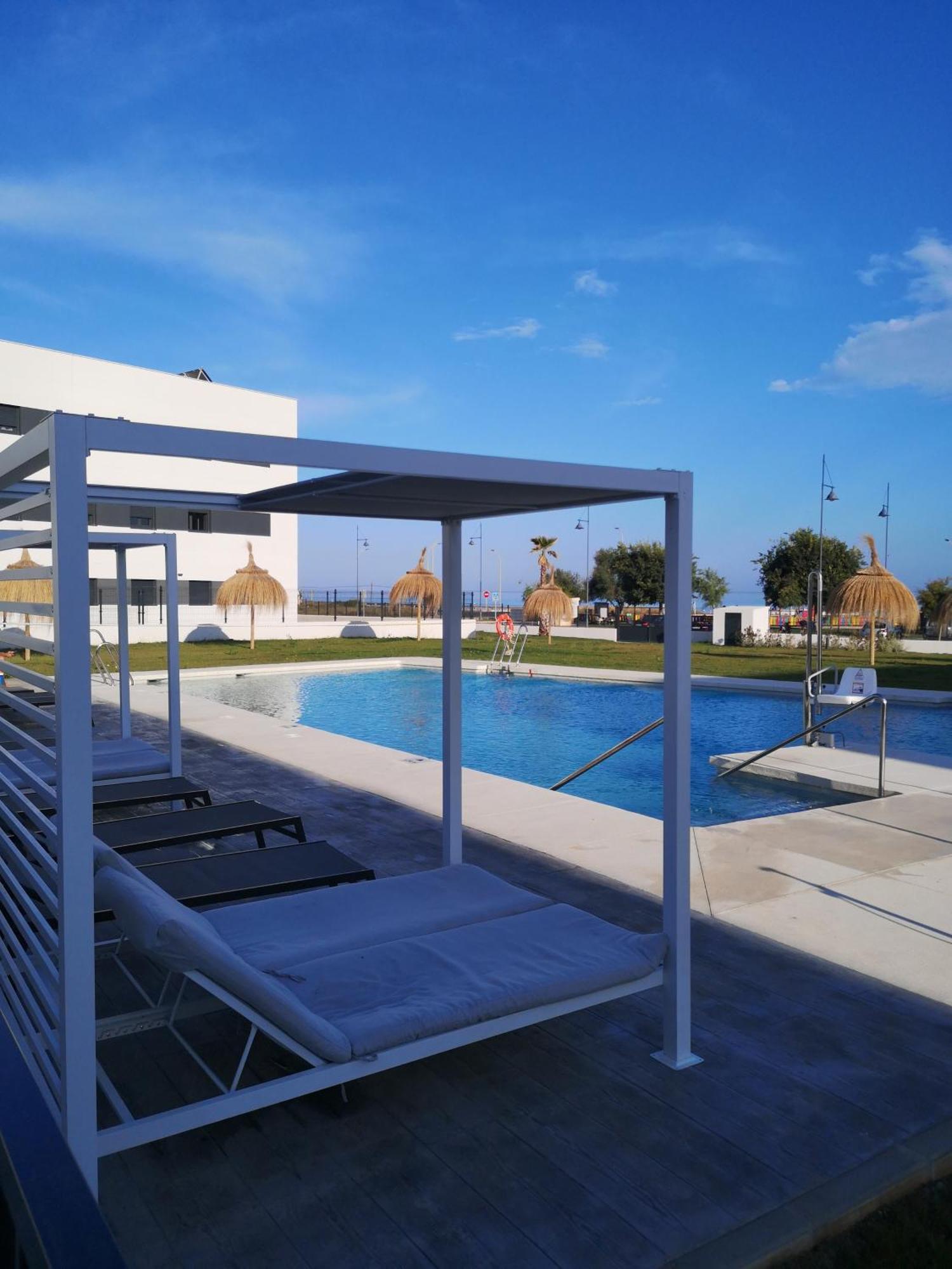 Apartamento Playa Valle Niza Málaga Esterno foto
